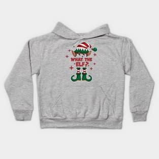 What The Elf ? - Family Matching Group Christmas Funny Xmas Kids Hoodie